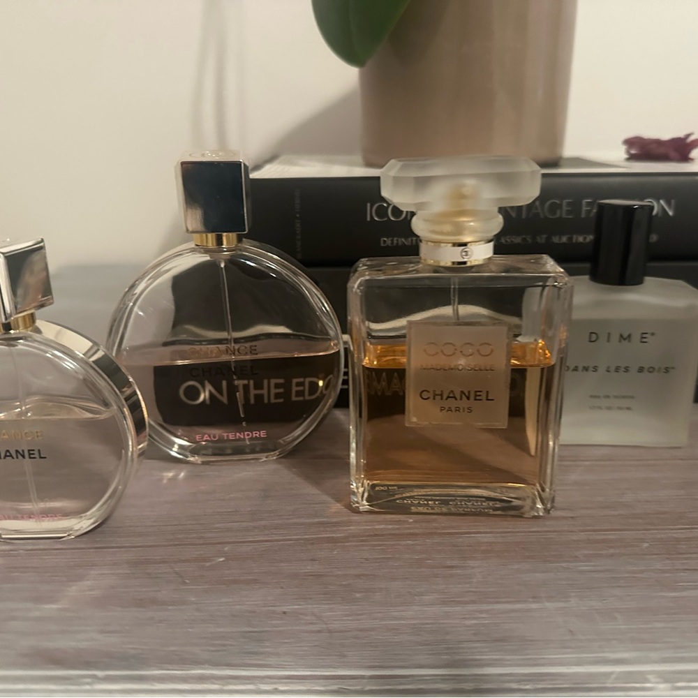 CHANEL Fragrance Collection with Bonus Dime Perfume